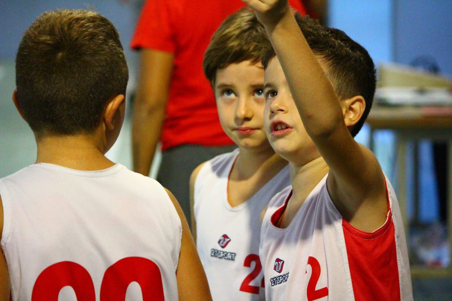 Piccoli atleti del Minibasket Santo Stefano