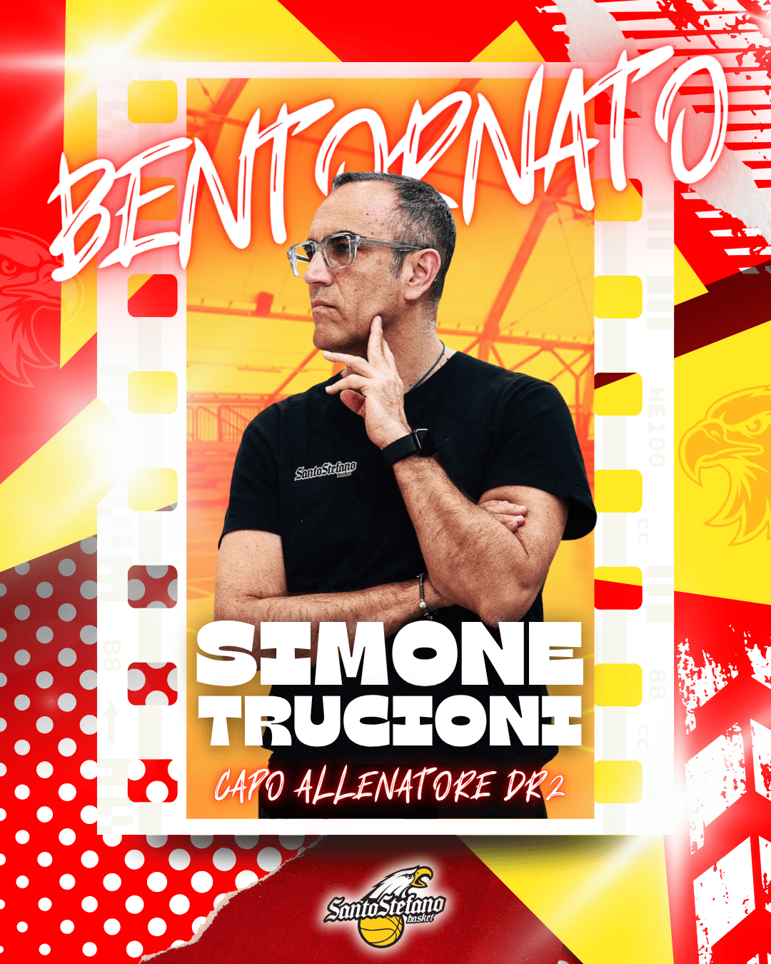 Simone Trucioni Allenatore DR2 Santo Stefano